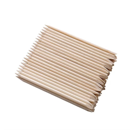 Orange/Wood Sticks-100pcs